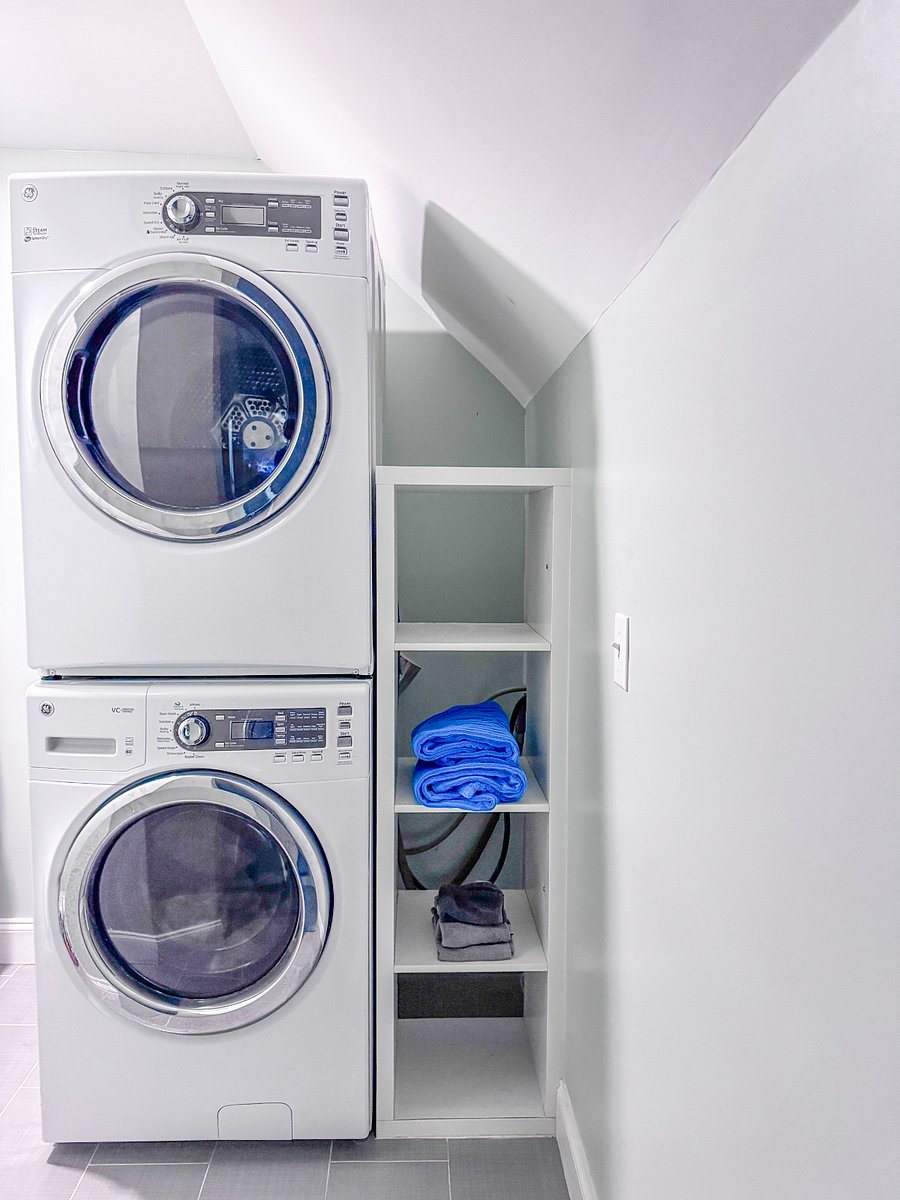 Full sized washer and dryer