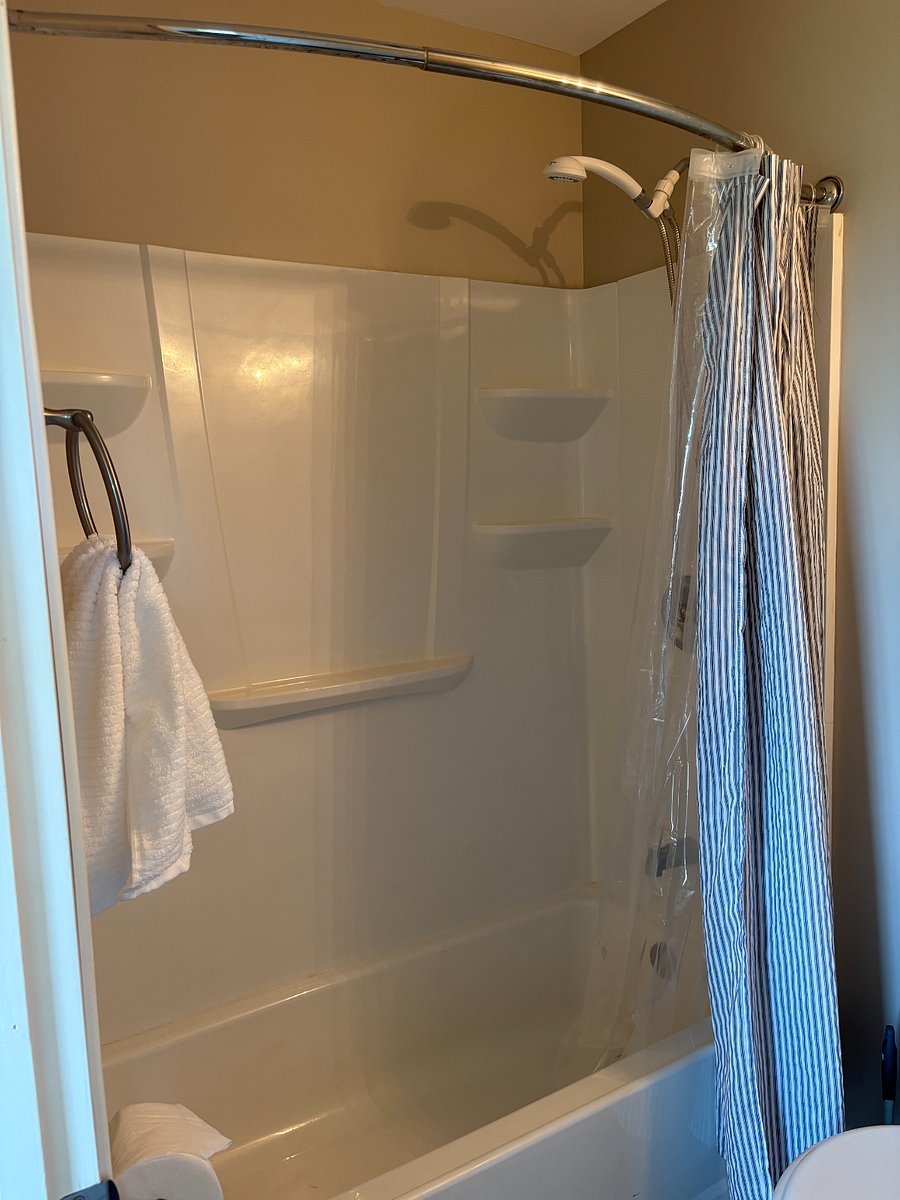 Shower in Upstairs Bathroom