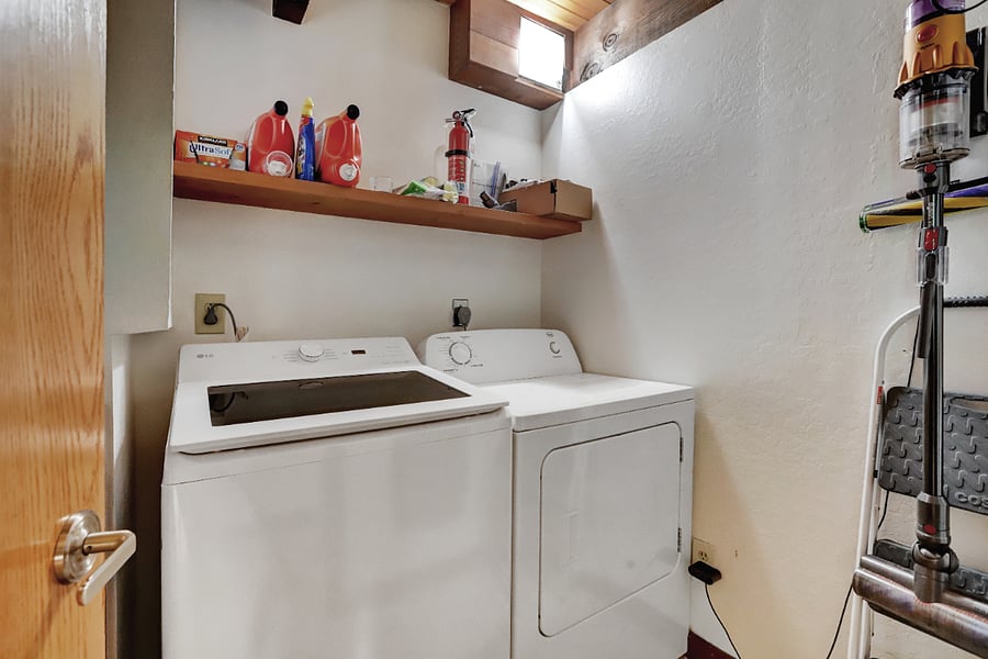 Full sized washer and dryer
 