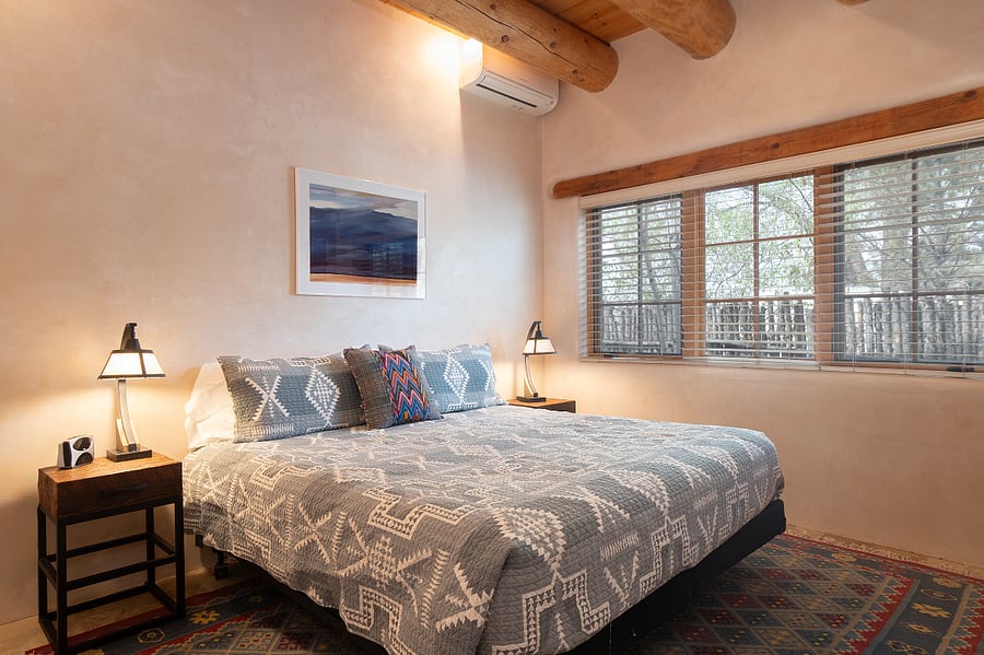 Guest bedroom with king bed