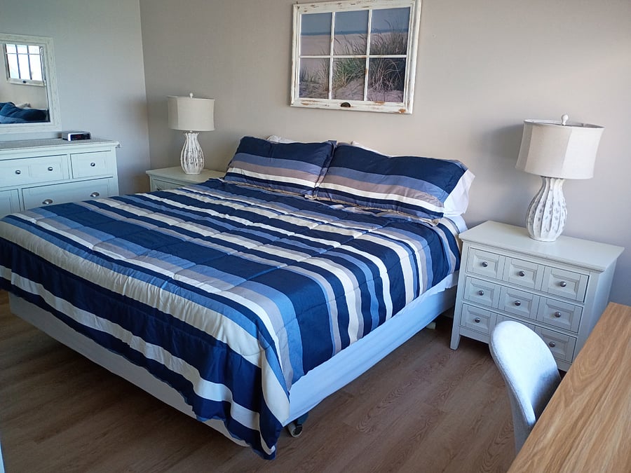 Main Bedroom w/ King Bed and Desk