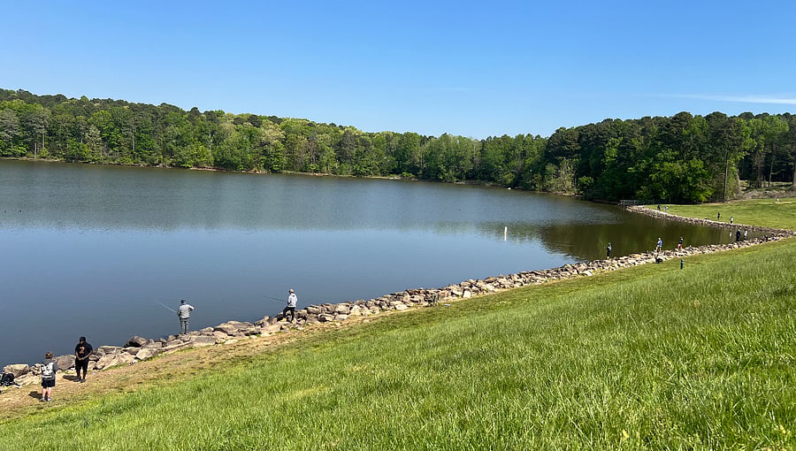 Beautiful day to fish.
