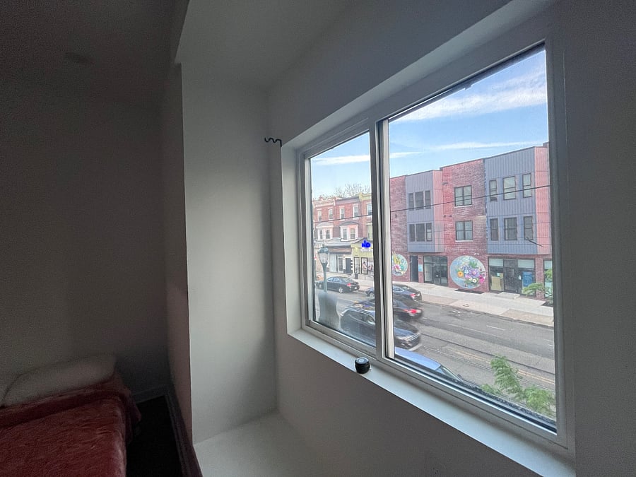 Street view from Bedroom 2.