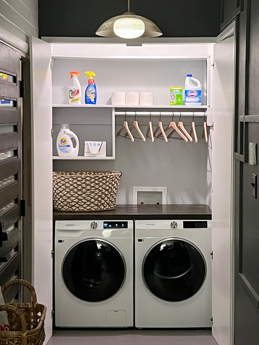 Do laundry in-house with our provided supplies.