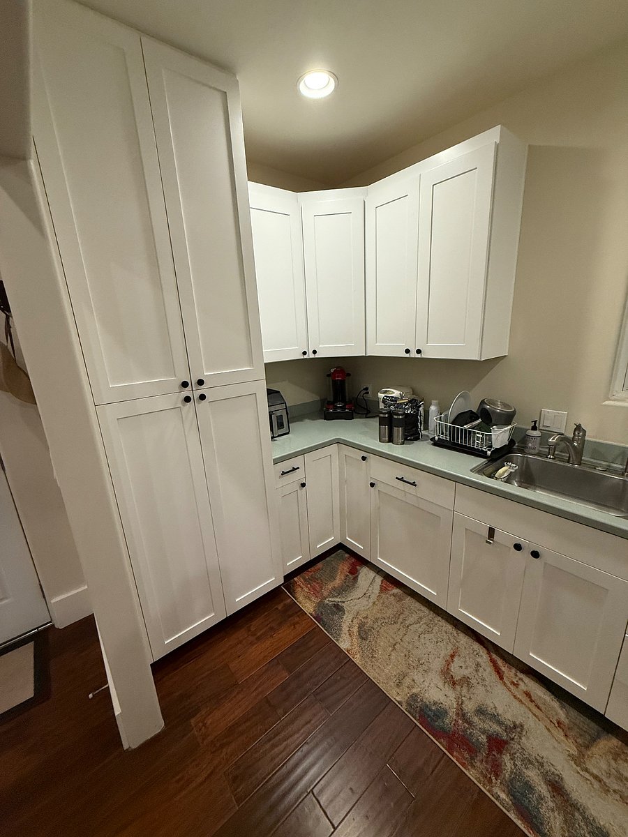 Plenty of cupboard storage and pantry.