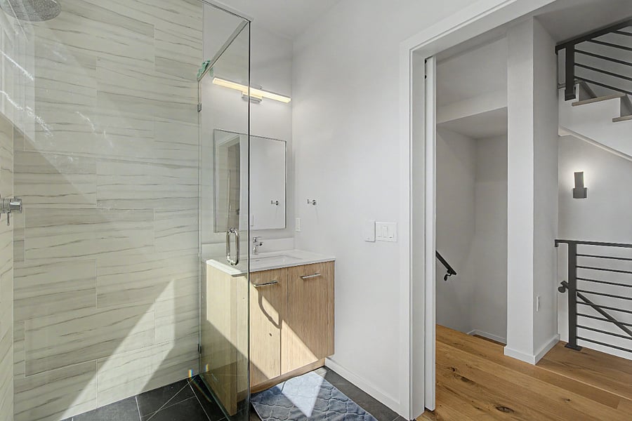 Bathroom on 3rd floor with shower
