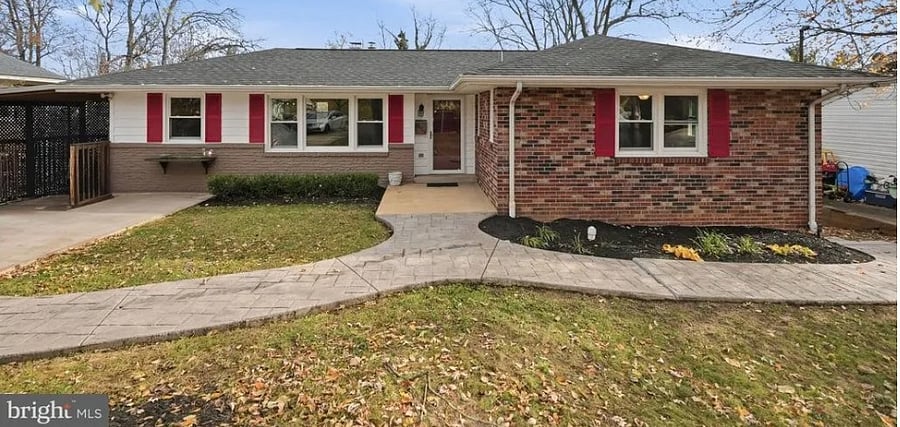 Front of the house.