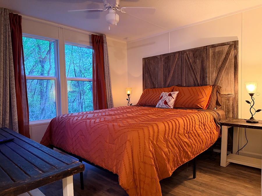 Third bedroom view from door.