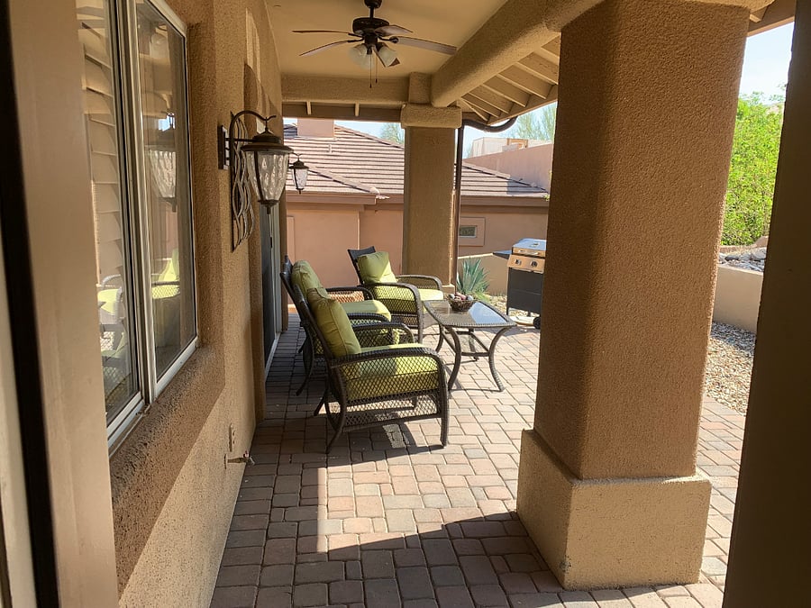 Porch Patio with Comfy Chairs