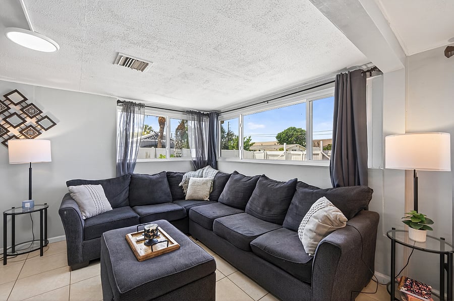 Side lamps do not convey with the home. Some furnishings are owner-owned and will be removed prior to occupancy. Any items not conveying will be replaced with comparable, high-quality furniture before move-in.