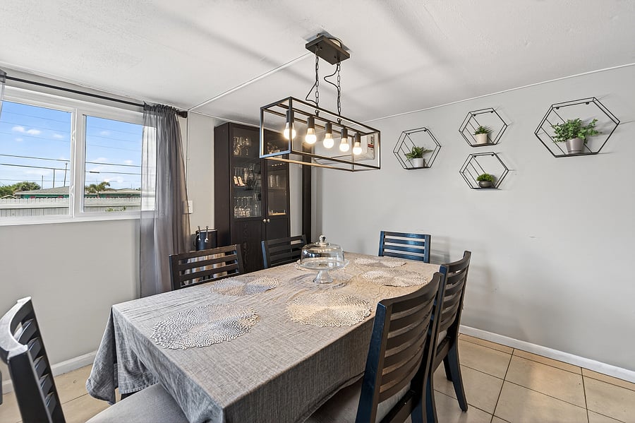 Some furnishings are owner-owned and will be removed prior to occupancy. Any items not conveying will be replaced with comparable, high-quality furniture before move-in.
