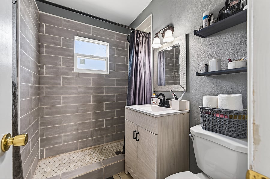 Some furnishings are owner-owned and will be removed prior to occupancy. Any items not conveying will be replaced with comparable, high-quality furniture before move-in.