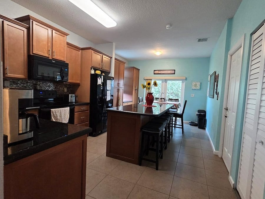 Kitchen and dining room