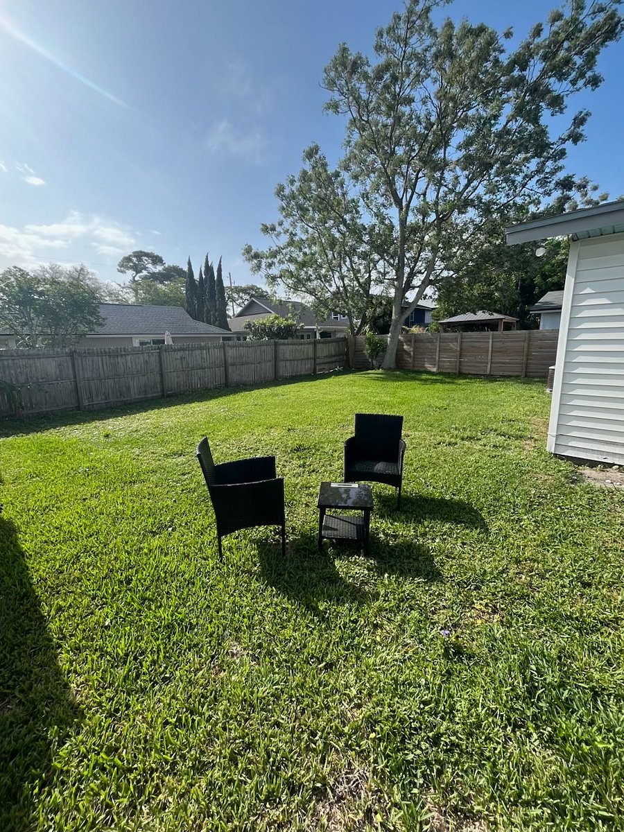 LARGE FENCED IN YARD
