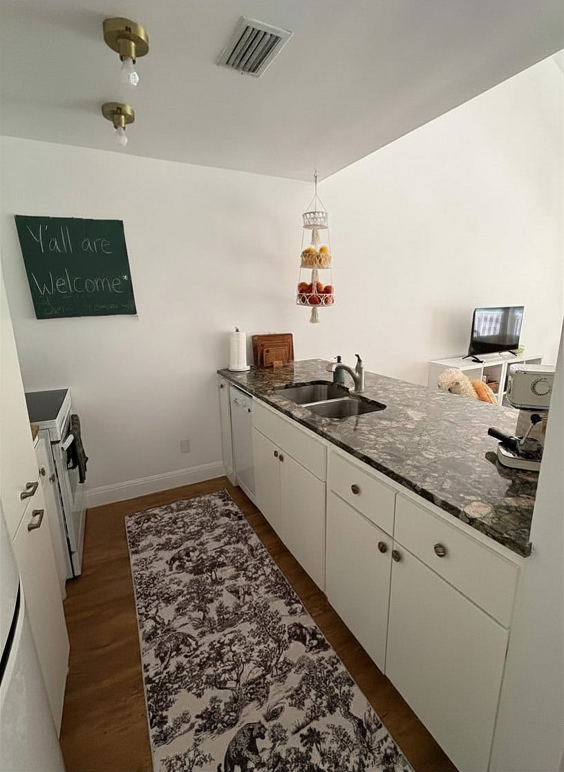 Updated kitchen.