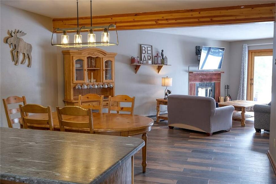 Dining and Living Areas