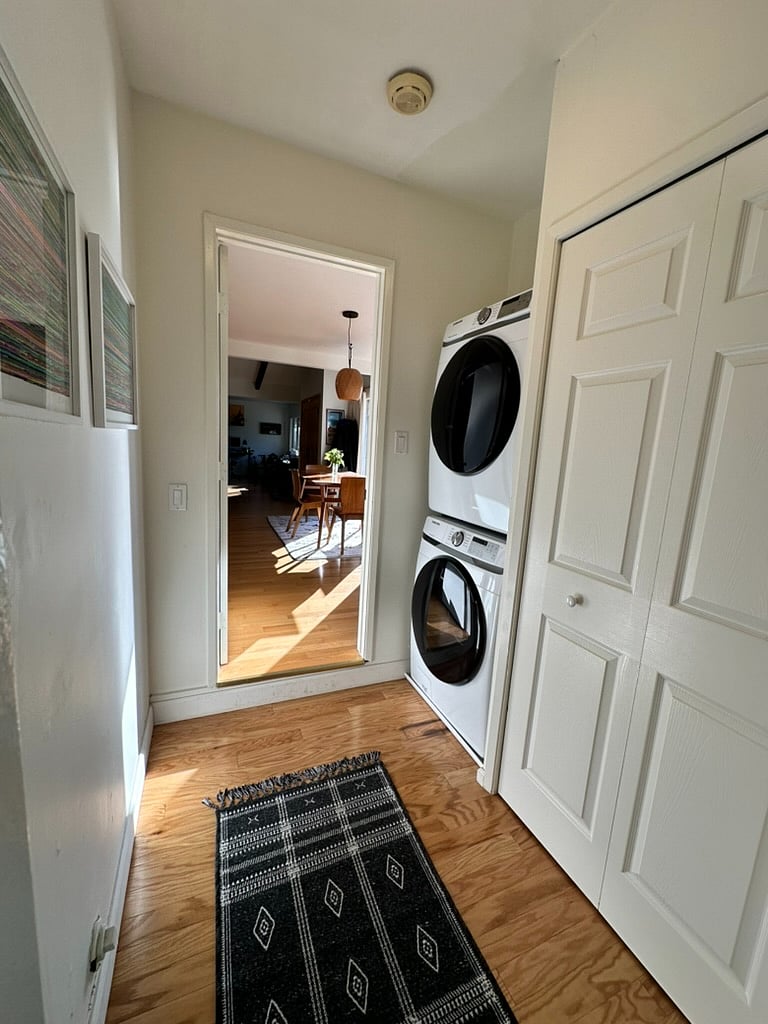 Laundry area