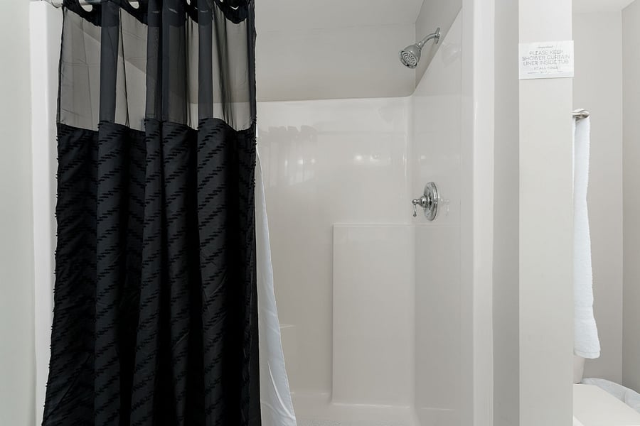 Ensuite Primary bathroom walk-in shower