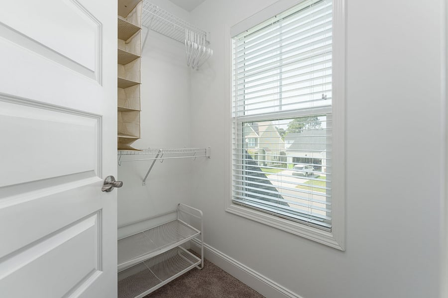 Bedroom #4 walk-in closet
