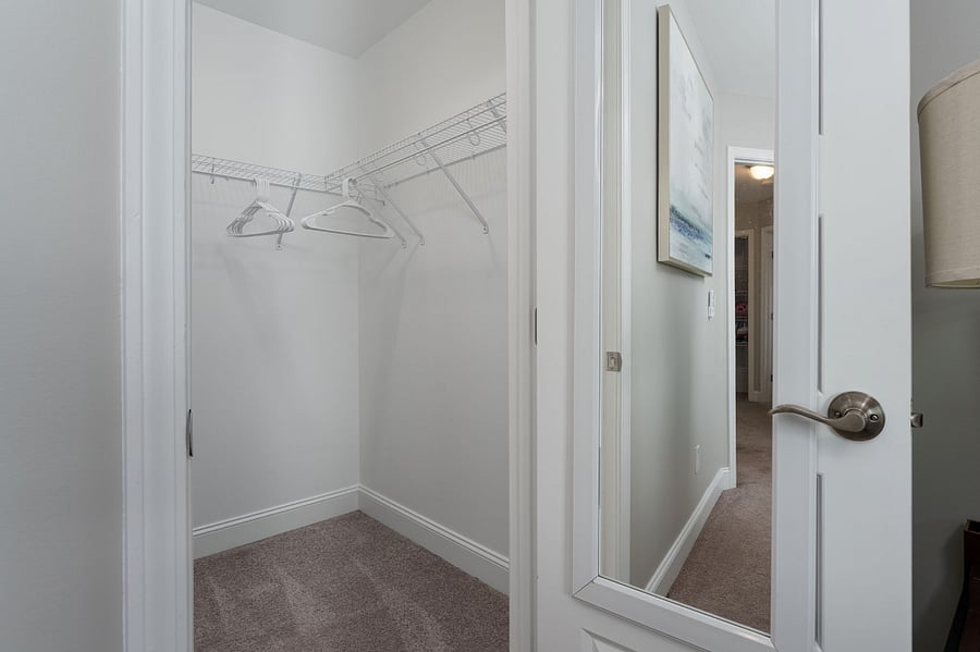 Bedroom #3 walk-in closet