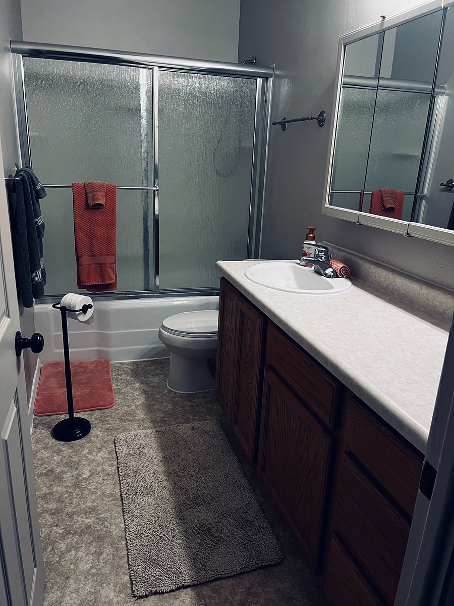 private bathroom
