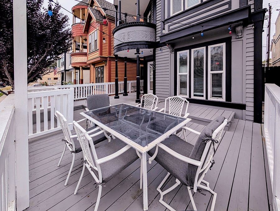 Shared Front Patio