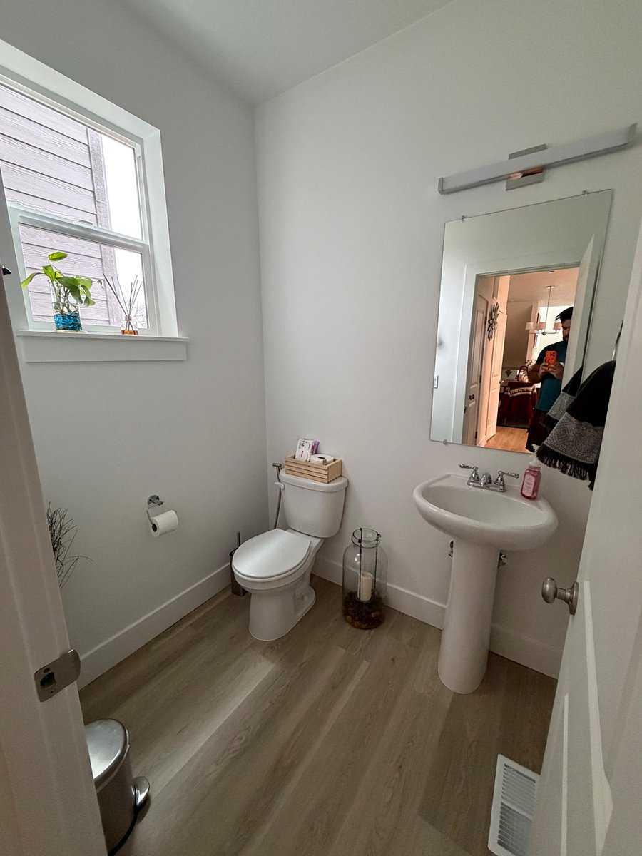 Shared Half bathroom second floor