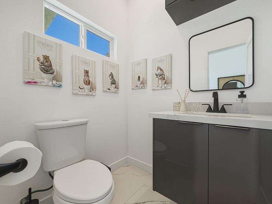 Main House Half Bath