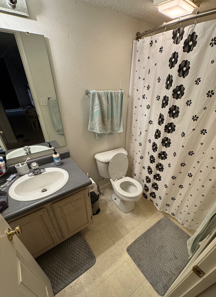 Downstairs private bathroom