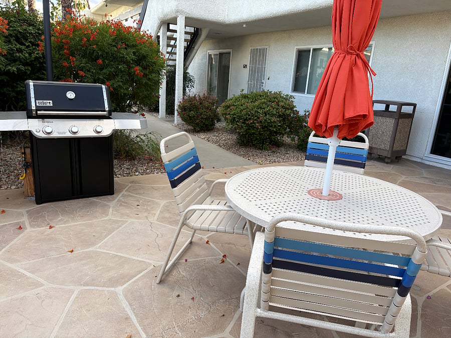 BBQ area