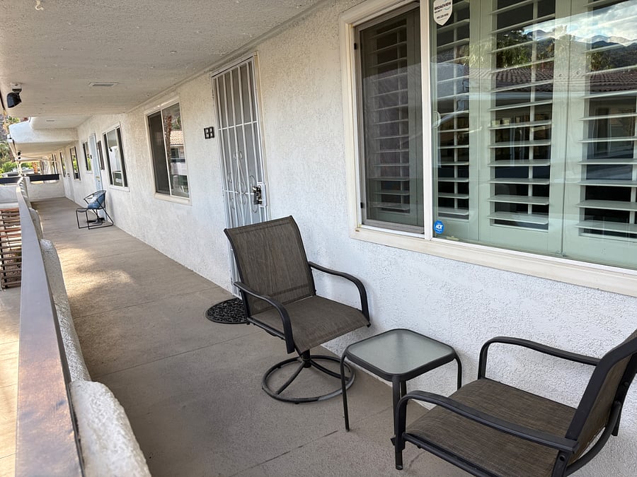Outdoor seating