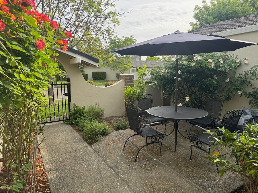 Front courtyard