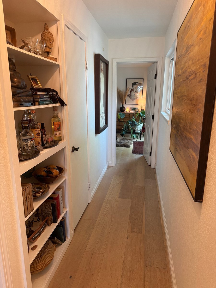 hallway leading to master suite