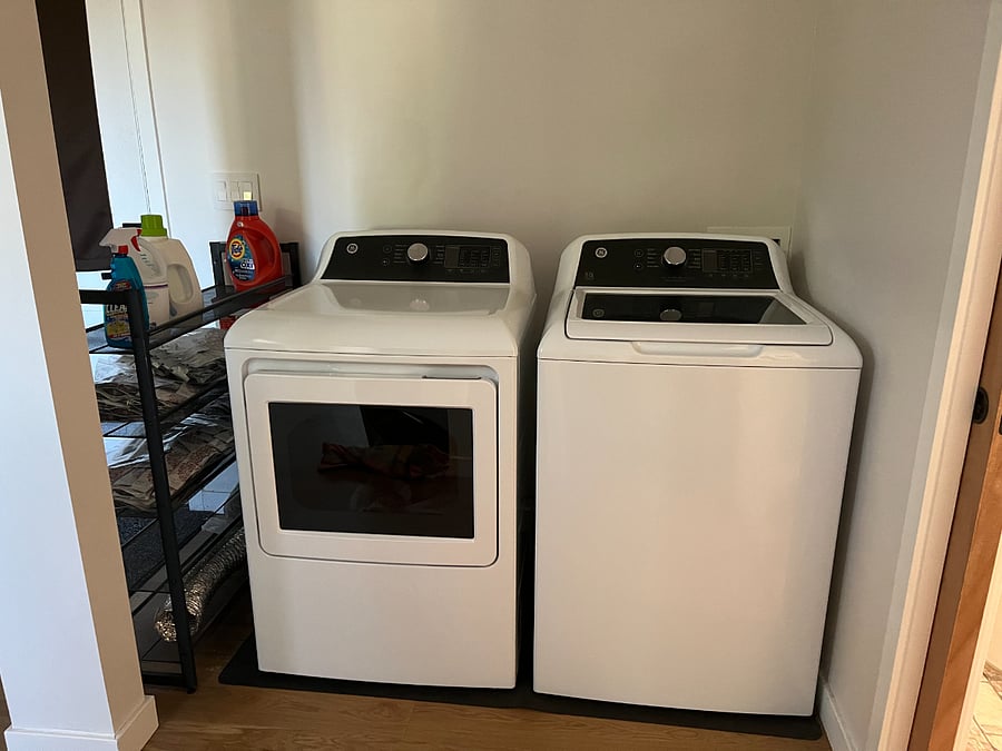 washer and dryer