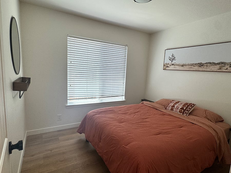 bedroom 2 with queen bed