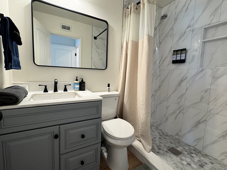 master bathroom
