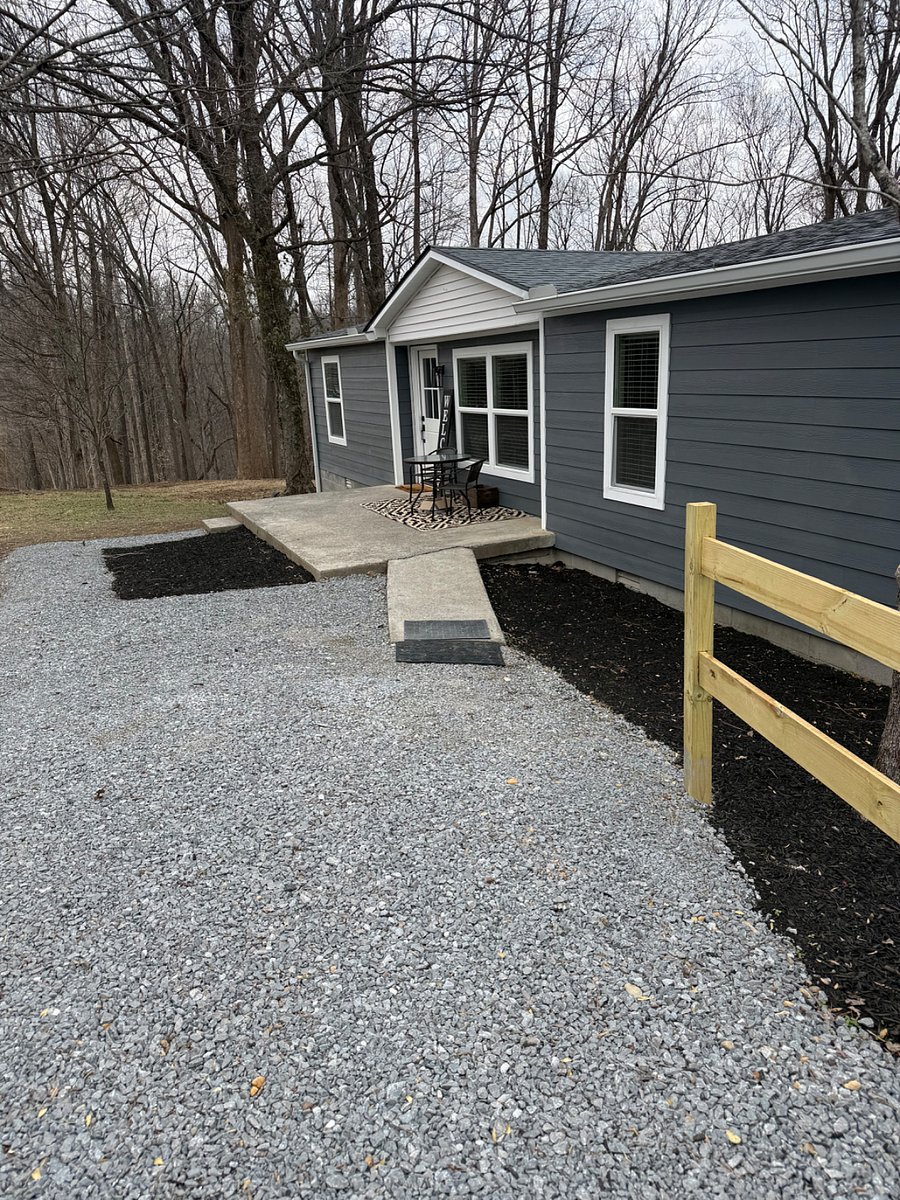 Front entrance with ramp