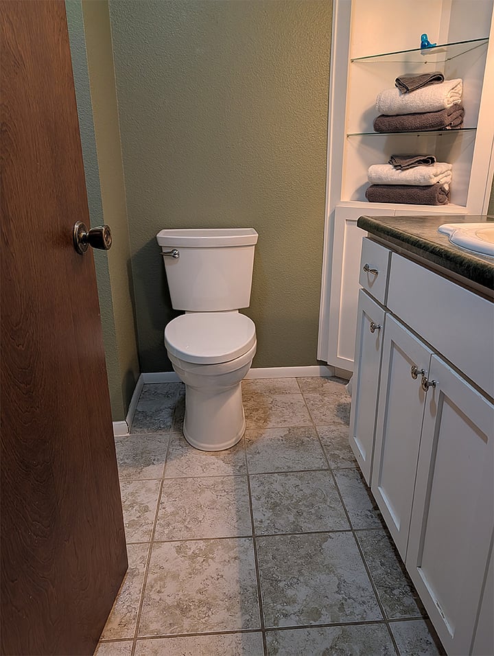 Hallway Bathroom