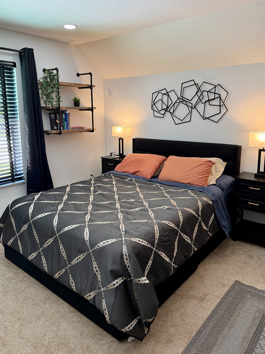 Memory foam Queen size bed