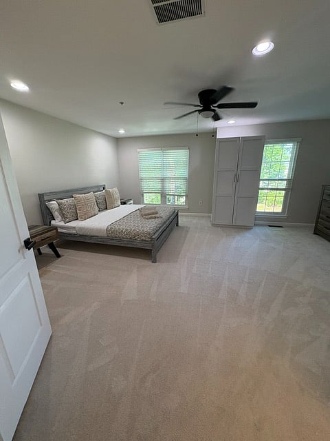 Master Bedroom with King bed