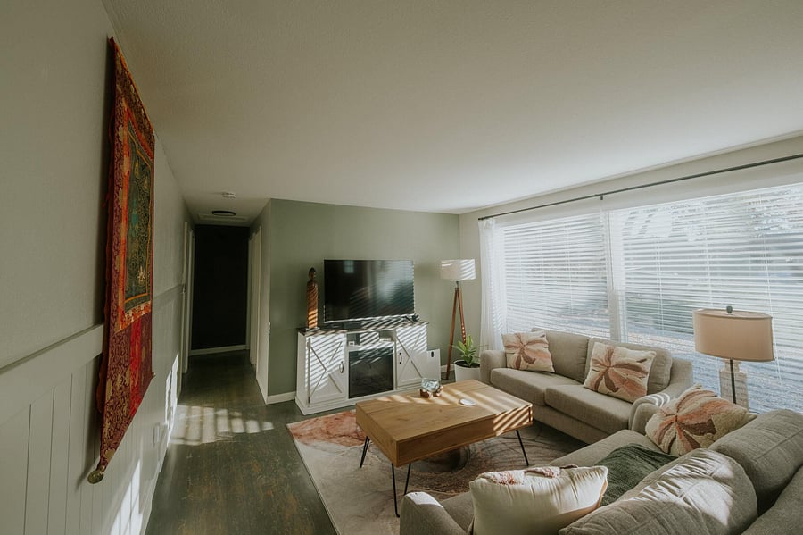first floor living room