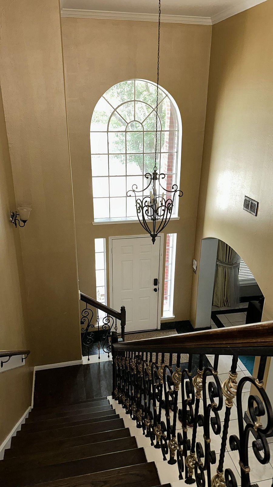 View from the second floor.