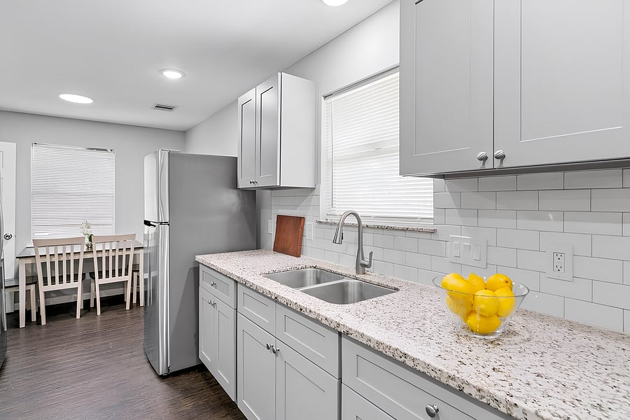 Beautiful upgraded granite countertops. Live in modern luxury!