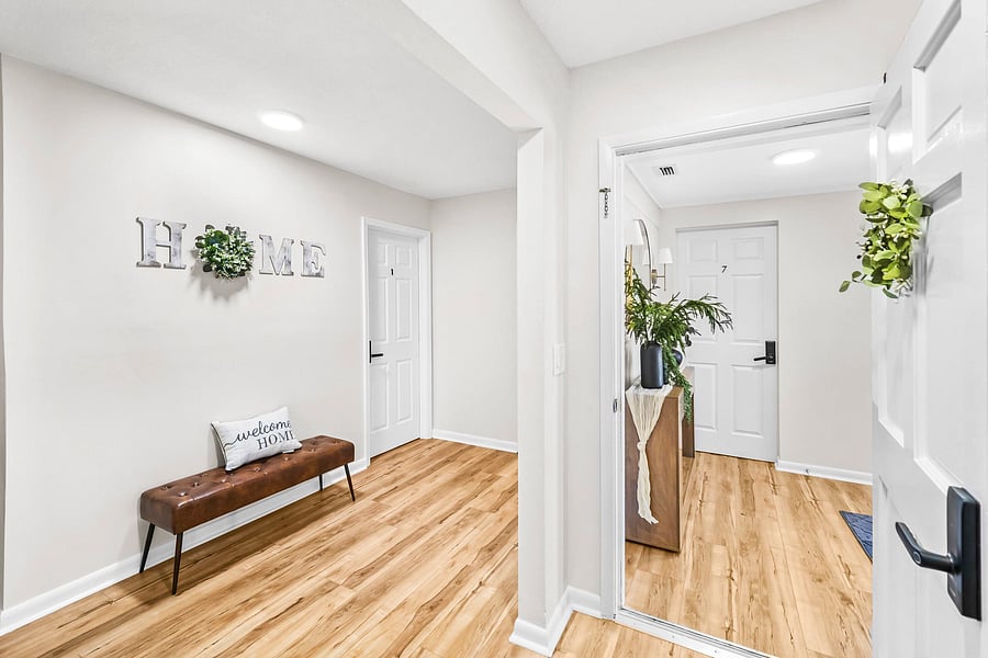 Entrance and hallway