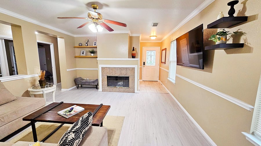 Living Room w/ Fireplace