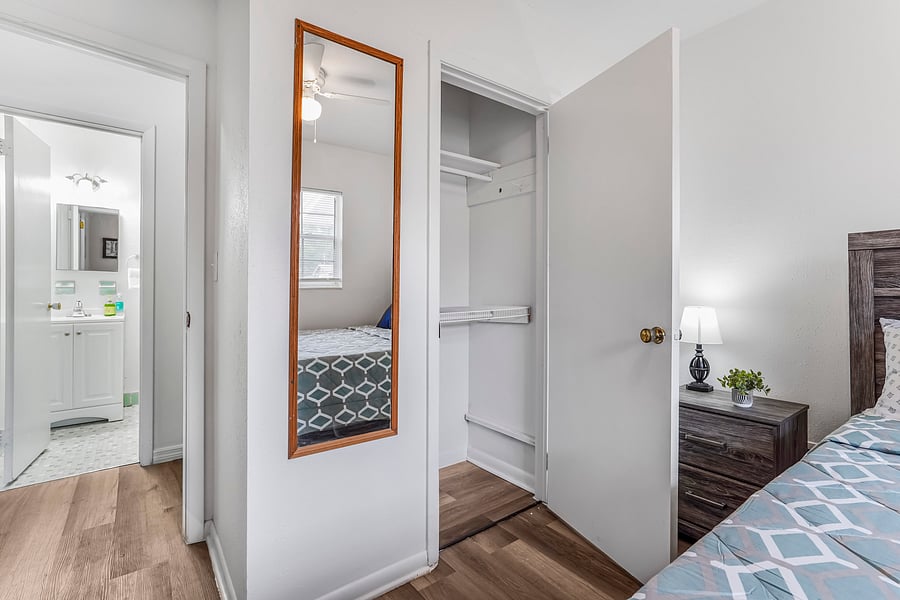 This Bedroom is Across The Hall From The