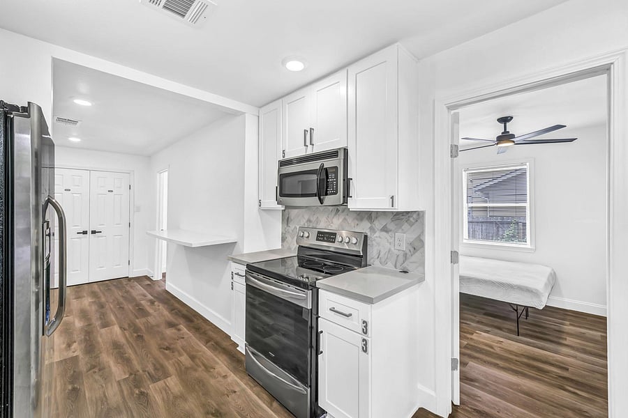 Stainless appliances are all new and ready to use!
