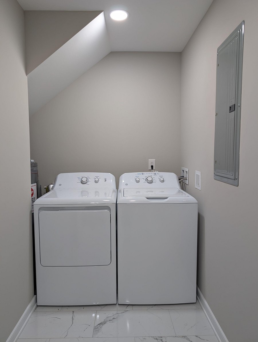 Onsite washer and dryer