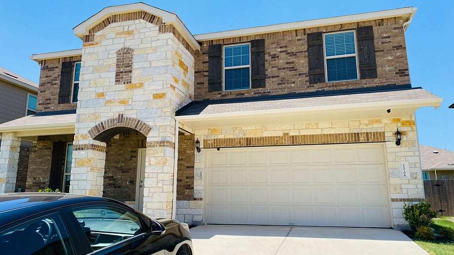 Modern stone & brick home on a quiet street. 5 mins to 290/130 with easy access to Downtown and major tech hubs.