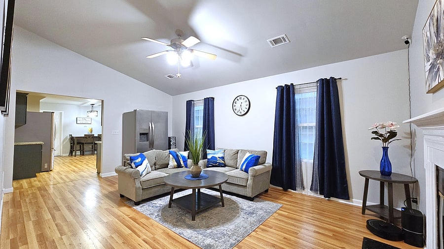 Living room and fridge 2